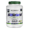 IsoNatural, изолят сывороточного протеина, ваниль, 2,27 кг (5 фунтов)