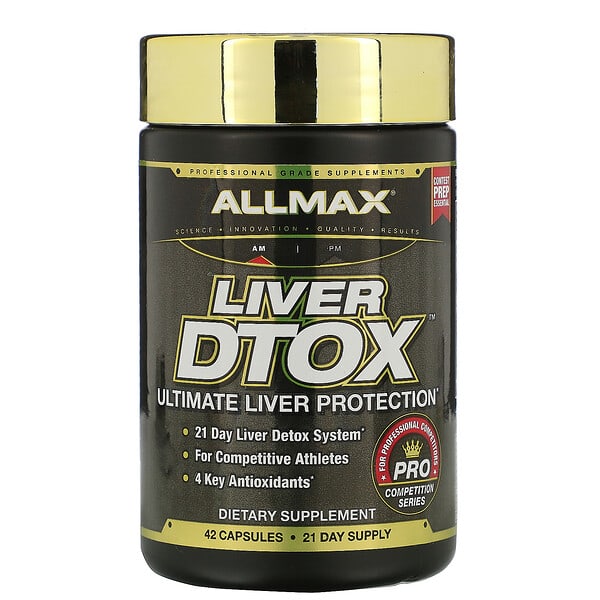 ALLMAX Nutrition, Liver Dtox with Extra Strength Silymarin (Milk