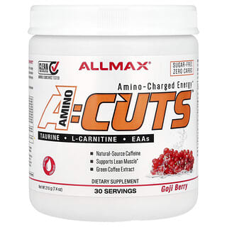 ALLMAX, ACUTS™, Amino-Charged Energy Drink, Goji Berry, 7.4 oz (210 g)