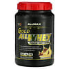 AllWhey Gold, 100 % proteína de suero de leche + aislado de proteína de suero de leche premium, chocolate y mantequilla de maní, 2 lb (907 g)