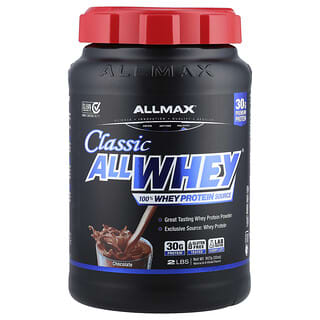 ALLMAX, CLASSIC ALLWHEY®, 100% Whey Protein, Chocolate, 2 lbs (907 g)