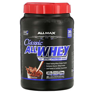 ALLMAX Nutrition, AllWhey Classic، 100% بروتين مصل لبن، شيكولاتة، 2 رطل (907 جم)