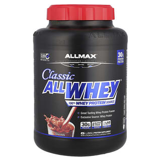 أولماكس‏, Classic AllWhey، بروتين شرش اللبن 100%، الشيكولاتة، 5 رطل (2.27 كجم)