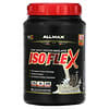 Isoflex، بروتين مصل اللبن المعزول النقي 100%، نكهة البسكويت والكريمة، رطلان (907 كجم)