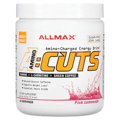 ALLMAX, ACUTS, энергетический напиток с аминокислотами, розовый лимонад, 210 г (7,4 унции)
