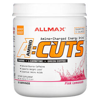 ALLMAX Nutrition, ACUTS, Amino-Charged Energy Drink, Pink Lemonade, 7.4 oz (210 g)