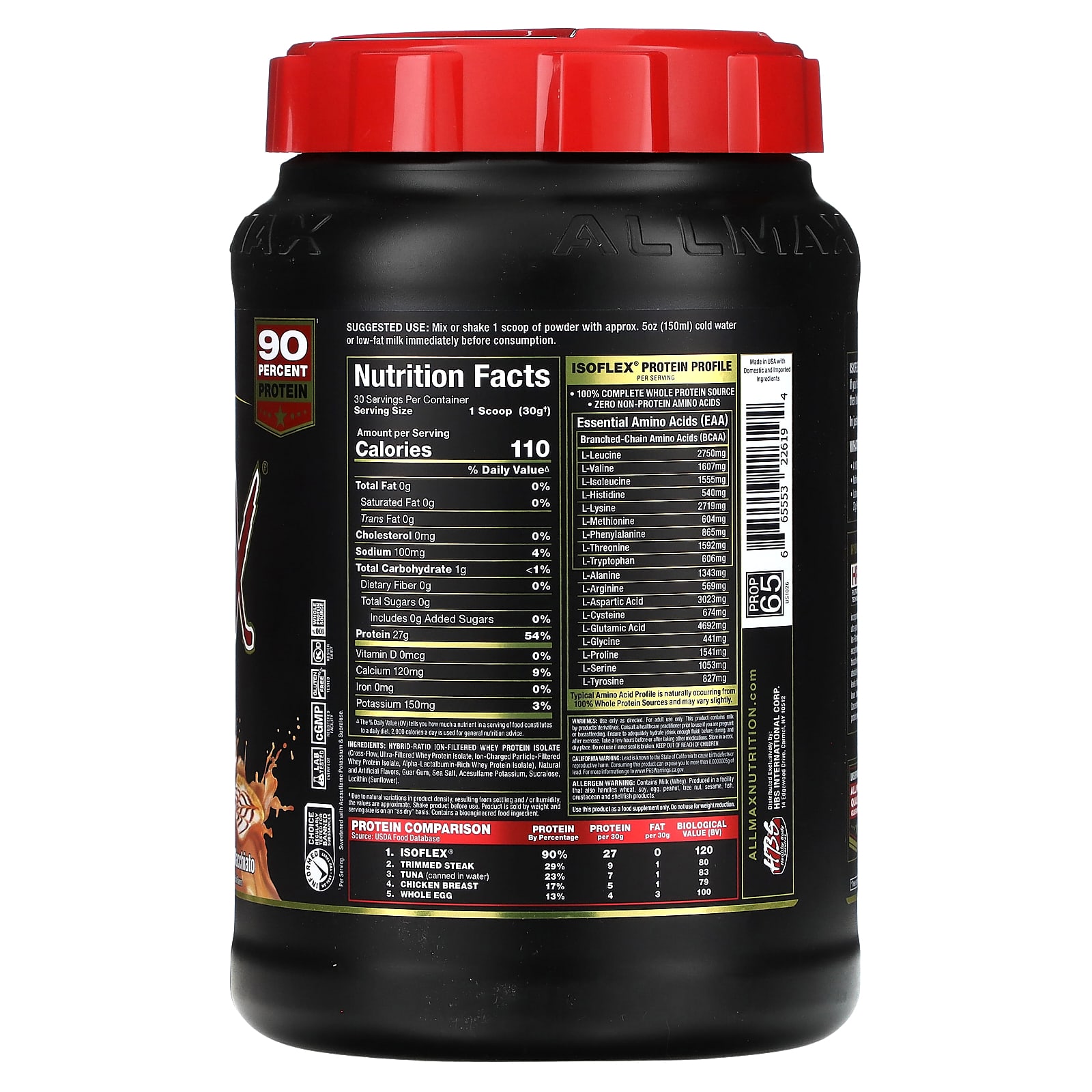 100% Pure Whey Protein Isolate | Meilleure Marque De Whey – ATLG
