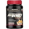 AllWhey Gold, 100 % protéine de lactosérum + isolat de protéine de lactosérum de qualité supérieure, maïs soufflé au caramel salé, 907 g