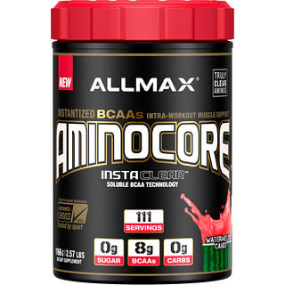 ALLMAX, AMINOCORE, Instantized BCAAs Intra-Workout Muscle Support, Watermelon Candy, 2.57 lb (1166 g)