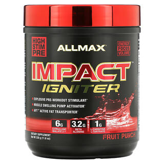 ALLMAX Nutrition, IMPACT Igniter, Pre-Workout, Fruchtpunsch, 328 g (11,6 oz.)