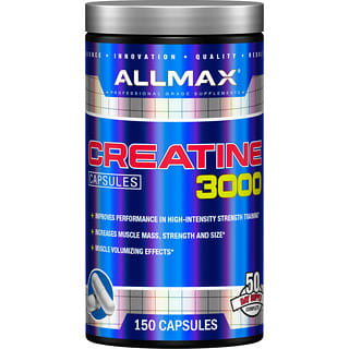 ALLMAX Nutrition, Creatina 3000, 3.000 mg, 150 Cápsulas