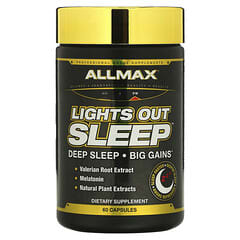 ALLMAX, Lights Out Sleep, 60 Capsules