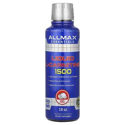 ALLMAX, Liquid L-Carbon 1500 Supplement, Fruit Mix, 16 fl oz (473 ml)