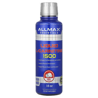 ALLMAX, 液体左旋肉碱 1500 补充剂，混合水果味，16 液量盎司（473 毫升）