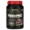 Hexapro ، وجبة خالية من الدهون عالية البروتين ، شيكولاتة ، 2 رطل (907 جم)