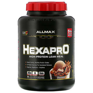 ALLMAX, Hexapro, Ultra-Premium 6-Protein Blend, Chocolate, 5 lbs (2.27 kg)