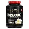 Hexapro，優質 6 種蛋白質混合配方，法國香草味，5 磅（2.27 千克）