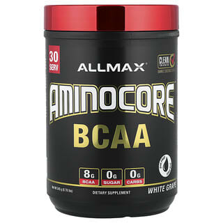ALLMAX, AMINOCORE™ 支鏈胺基酸，白葡萄味，0.69 磅（315 克）