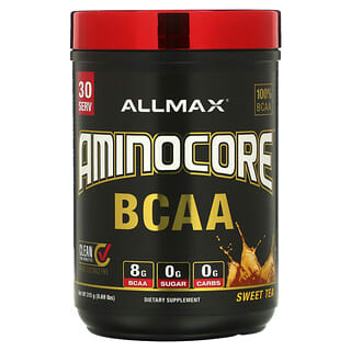 ALLMAX, AMINOCORE BCAA, Sweet Tea, 0.69 lbs (315 g)