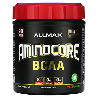 ALLMAX, AMINOCORE BCAA, Sandía, 945 g (2,1 lb)