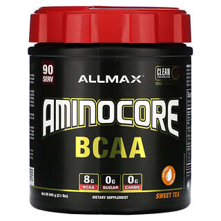 ALLMAX, Amino Core BCAA, Sweet Tea, 2.1 lbs (945 g)