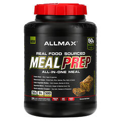ALLMAX, Real Food Sourced Meal Prep, All-in-One Meal, Banana Nut Bread, 5.6 lb (2.54 kg)