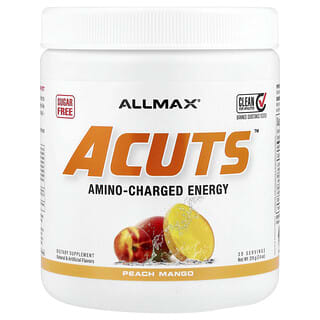 ALLMAX, ACUTS™, Amino-Charged Energy, Peach Mango, 7.4 oz (210 g)