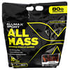 Sport, All Mass, Advanced Muscle Gainer, Chocolate, 5 lbs, 2.27 kg (80 oz)