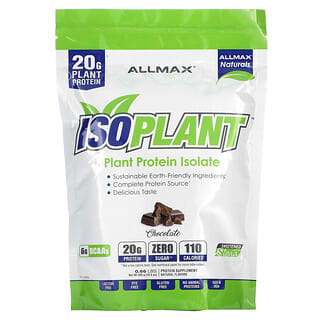 ALLMAX, Isoplant, изолят растительного белка, шоколад, 300 г (10,6 унции)