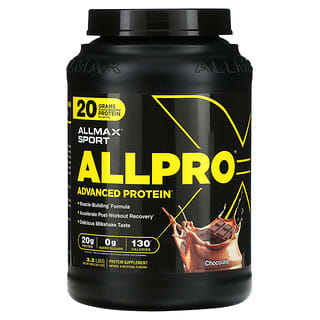 ALLMAX, Sport, ALLPRO Advanced Protein, с шоколадом, 1453 г (3,2 фунта)
