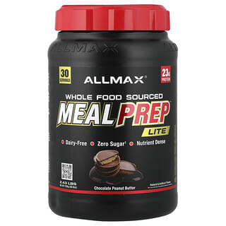 ALLMAX, Meal Prep™（ミールプレップ）ライト、チョコレートピーナッツバター、38.8オンス（2.43ポンド）