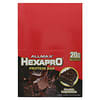 Hexapro Protein Bar, протеиновый батончик, брауни с шоколадной помадкой, 12 батончиков по 53 г (1,9 унции)