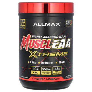 ALLMAX, MuscleEAA Xtreme，櫻桃檸檬味，1.17 磅（532 克）