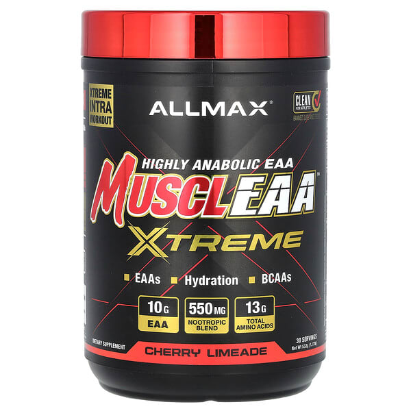 MUSCLEAA™ Xtreme, Cherry Limeade, 1.17 lbs (532 g)