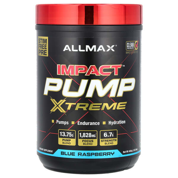 IMPACT™ PUMP XTREME, Blue Raspberry, 1.02 lbs (465 g)