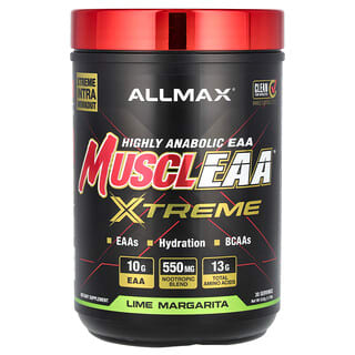 ALLMAX, MusclEAA™ Xtreme，酸橙玛格丽特，1.17 磅（523 克）