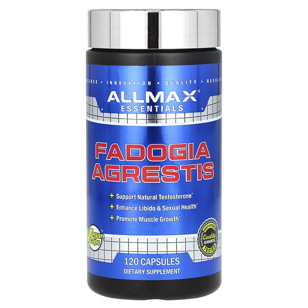 ALLMAX, 필수 영양소, 파도기아 아그레티스, 325mg, 캡슐 120정
