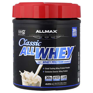 ALLMAX, Classic AllWhey®, 100% źródło białka serwatkowego, wanilia, 425 g
