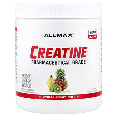 ALLMAX, Creatine, Pharmaceutical Grade, Tropical Fruit Punch, 6.7 oz (190 g)