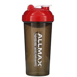 ALLMAX Nutrition, Vaso mezclador a prueba de pérdidas, Botella sin bisfenol-A (BPA) con mezclador vórtex, 700 ml (25 oz)