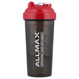 ALLMAX, Agitator rezistent la scurgeri, flacon FĂRĂ BPA cu mixer Vortex, 25 oz (700 ml)