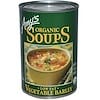 Organic Soups, Vegetable Barley, Low Fat, 14.1 oz (400 g)