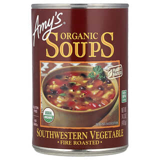 Amy's, Organic Soups, Fire Roasted, Southwestern Vegetable, 14.3 oz (405 g)