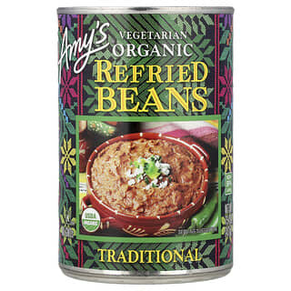 Amy's, Organic Vegetarian Refried Beans, Traditional, 15.4 oz (437 g)