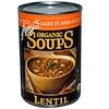 Organic Soups, Lentil, Light in Sodium, 14.5 oz (411 g)
