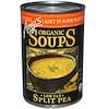 オーガニック スープ、 スプリットピー、 ローファット、 減塩、 14.1 oz (400 g)