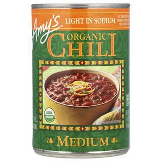Amy's, Organic Chili, Medium, Light in Sodium, 14.7 oz (416 g)