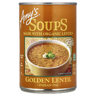 Amy's, Soups, Goldene Linsen, 408 g (14,4 oz.)