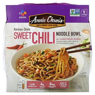 Annie Chun's, лапша быстрого приготовления, по-корейски, сладкий чили, средней остроты, 226 г (8 унций)