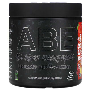 ABE‏, Ultimate Pre-Workout, טרום אימון Ultimate, אדום הוואי, 390 גרם (13.75 אונקיות)